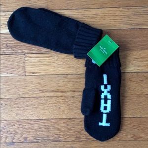 ❤️NWT❤️KATE SPADE TAXI MITTENS❤️
